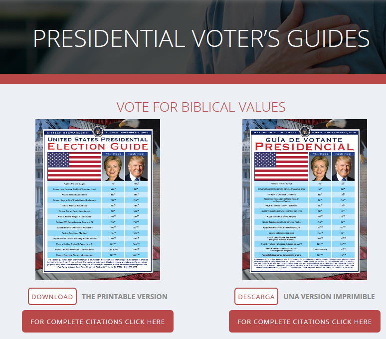 News Flash!  Voter Guides Are In!